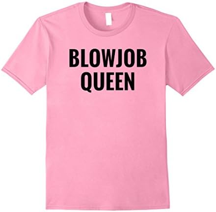 Mens Blowjob Queen T-Shirt BlowJobQueen Bachelorette Party Shirt 3XL Pink