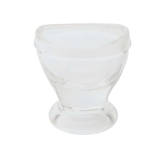 1x Behrend Augen-Badewanne, Augenwanne, Augenspülung, Glas, spülmaschinenfest
