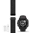 C2D JOY Watch Band Compatible with Garmin Instinct Bands Replacement (Custom Quick Release Spring Bar and Pin Removal Tool) Sport Mesh Strap for Sports and Outdoors Nylon Watchband