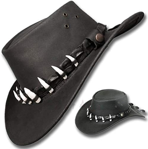 Black Wide Brim Fedora Hat Braided Leather Concho Band NWT Genuine Leather Western Hat Band | Decorative Leather Hat Band main image 2