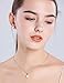 White Opal Necklace Teardrop Pendant October Birthstone Jewelry for Women 18 inch