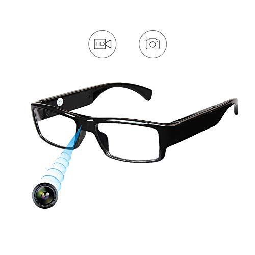 Spy Camera Glasses,1080P Spy Glasses with Hidden Camera,Mini Wearable