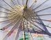 JapanBargain 2166, Asian Parasol Chinese Japanese Nylon Umbrella Parasol for Photography Cosplay Costumes Wedding Party Home Decoration Adult Size, 32 inch, White