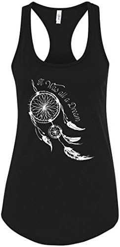 It Was All A Dream - Next Level Racerback Tank Black / L