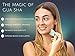 4-in-1 Jade Roller and Gua Sha Set with Mask Brush & Makeup Remover Bonus- Real 100% Natural Jade for Face Neck Body- Complete Beauty Set for Slimming & Firming- Rejuvenate Skin & Remove Wrinkles