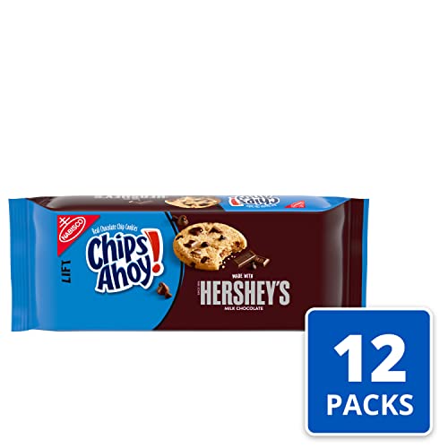 CHIPS AHOY! Hershey's Milk Chocolate Chip Cookies, 129.5 oz Packs