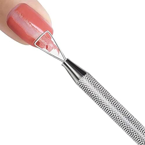 Pretty Diva Cuticle Pusher Stainless Steel Triangle Cuticle Nail