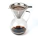 Bailetti Pourover Drip Coffee with Glass Carafe