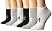 Under Armour Women's Essential No Show Liner Socks (6 Pairs), Dark Marl/Assorted, Medium