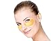 Jakuva 30PCS Gold Gel Crystal Collagen Eye Masks Under Eye Patches Eye Pads For Anti-Aging, Remove Dark Circle & Bags, Anti-Wrinkles, Moisturising & Hydrating