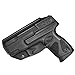 Amberide IWB KYDEX Holster Fit: Taurus G2C & Millennium G2 PT111 / PT140 | Inside Waistband | Adjustable Cant | US KYDEX Made