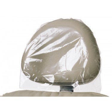 3D Dental PL-HRLG Headrest Cover, Poly, 14" x 10" (Pack of 250)