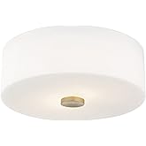 Mitzi H146502-AGB Sophie - 2 Light Flush Mount 4.5 inches Tall and 11.75 inches Wide - Aged Brass