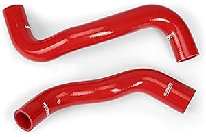 Mishimoto MMHOSE-VET-09RD Silicone Radiator Hose Kit Fits Chevrolet C6 Corvette Z06 2005-2013 Red