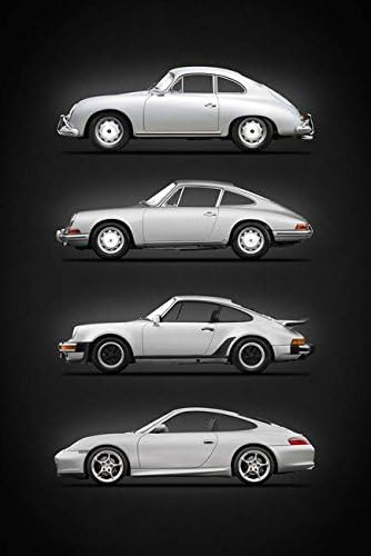 Imagekind Wall Art Print Entitled Evolution of The 911 by Mark Rogan