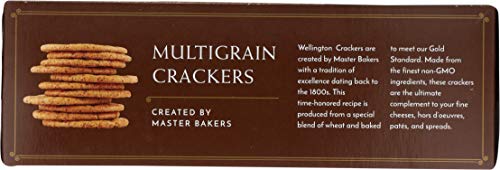 Wellington Whole Grain Water Crackers, 5-Ounces (Pack of 12)