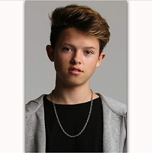 yhnjikl Jacob Sartorius Singer Chlid Star Custom Pop Music Star Poster Art Silk Light Canvas Modern Home Room Wall Print Decor 40X60Cm Without Farme