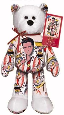 Elvis Presley King of Hearts Bear #005