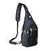 ZZSY Sling Backpack, Shoulder Chest Crossbody Bag Small Daypack for Outdoor Hiking Men & Women