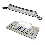 iJDMTOY Universal Fit Bolt-On To License Plate Frame 12-SMD Xenon White LED License Plate Illumination Light Lamp