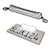 iJDMTOY Universal Fit Bolt-On To License Plate Frame 12-SMD Xenon White LED License Plate Illumination Light Lamp primary