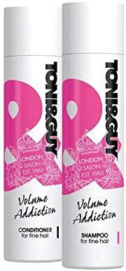 Toni Guy Volume Addiction Shampoo And Conditioner For Fine Hair 8 5 Fl Oz 250 Ml X Combo Pack Amazon Sg Beauty