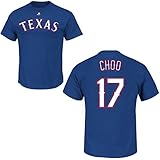Shin-Soo Choo Texas Rangers Royal Player T-Shirt by Majestic Select Size: Small