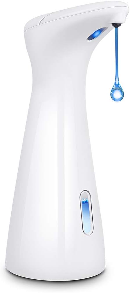 Kosiy Soap Dispensers Automatic, Touchless Sensor Hands Free Soap Dispenser, Electronic Liquid Soap Dispensers for Bathroom Kitchen, Waterproof (IPX6)