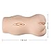 Utimi Flammable Lust-3D Emulational Vaginal Reverse Modeling Male Masturbation Toy in Flesh Color