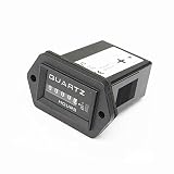 Qiorange 12v to 36v Truck Tractor Diesel Outboard Engine Hour Meter Rectangular