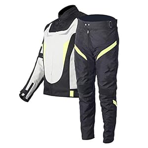 NCBH 2 Stuk Waterdichte Motorpakken Reflecterende Jas Pak Bike Rider Pak Motorbike Racing Suit All Weather Draagpak met…
