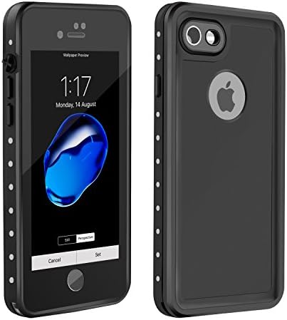 IPhone 7 Plus Waterproof Case,IMICHAEL Shockproof Protective Full-sealed Hard Cover, Underwater IP68 Certificated with Touch ID Snow Dust Dirty Proof Case for iPhone 7 Plus (5.5" inch)