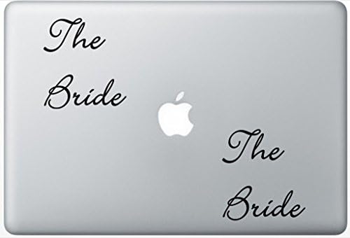 The Bride For The Hen Do Party LeporeDecals0456 Set Of Two (2x) , Decal , Sticker , Laptop , Ipad , Car , Truck