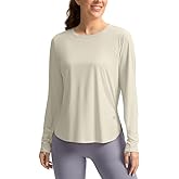 Women's Sun Shirts UPF 50+ Long Sleeve UV Protection Shirt Lightweight Quick Dry Workout Hiking Tops for Women