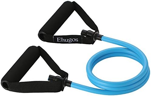 Ehugos Resistance Bands Resistance Tubes with Foam Handles, Exercise Tubes For Resistance Training, Physical Therapy, Fitness Pilates Strength Training, Home Workouts