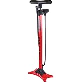 SERFAS TIER3 FLOOR PUMP MTL RED