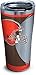 Tervis Triple Walled NFL Cleveland Browns Insulated Tumbler Cup Keeps Drinks Cold & Hot, 20oz - Stainless Steel, Rush