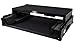 ProX Flight Case Compatible with Numark NS7iii or NS7ii Digital Controller With Wheels & Laptop Shelf - Black on Black Design - XS-NS7IIIWLTBL