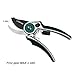 GARTOL Bypass Pruning Shears 8-inch Hand Tree Pruner, Garden Shears Heavy Duty, with Adjustable Cutting Range Japanese SK-5 Blade, Ergonomic Rubber Handle, Gardening Glovesthumb 4