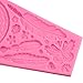 Mujiang 3D Dream Catcher Silicone Molds Butterfly Feathers Fondant Mold For Cake Topper DIY Cake Decorating