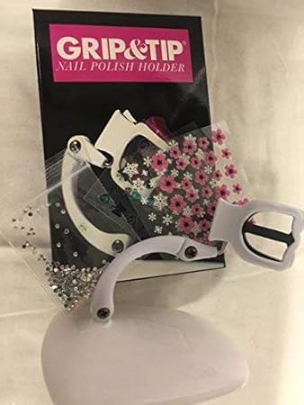 Amazon Com Nail Polish Holder Grip Tip And Nail Art Surprise
