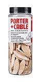 PORTER-CABLE 5561 No. 10 Plate Joiner Biscuits - 125 Per Tube