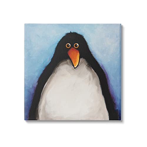 Stupell Industries Gazing Penguin Portrait Canvas Wall Art, Design by Lucia Ste…