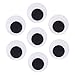 DECORA 40mm 1.57 Inch Wiggle Googly Eyes with Self-Adhesive Peel and Stick Pack of 120 Pieces