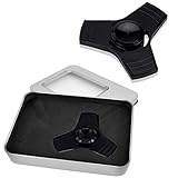 Fidget Spinner Toy Stress Reducer Tri Spinner Fidget Toy Stress Reducer Work Fast Low-noise Durable Stable for Chindren and Adults, Anxiety Stress ADD and ADHD Reducer Paient Treatment…