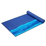 Gaiam Premium Print Yoga Mat, Oceanscape, 5mm (Sports)