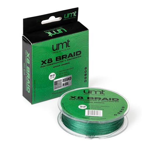 8 Strand Moss Green Fishing Line