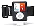 TuneBand for iPod nano 3rd Generation (Model A1236, Square Shape), Premium Armband, Compatible with Nike+iPod, BLACK