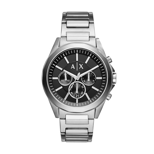 Herren Uhr, Armband, Silber, Einheitsgröße