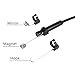 QYUHE 2Million Pixels HD USB Endoscope Borescope Waterproof Portable Inspection Snake Camera 6LED Lights (3.5M)